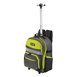 Рюкзак для інструменту RYOBI RSSBP2 25 л на коліщатках телескопічна рукоятка поліестер 600D - мініатюра 2