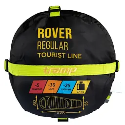 Спальний мішок Tramp Rover Regular Olive/Grey R (UTRS-050R-R) - мініатюра 11