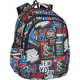 Набір: Рюкзак CoolPack Joy S Big City 21 л 39х28х17 см (F048673) + Пенал на блискавці CoolPack Campus Big City з органайзером для ручок, 23х9х5 см (F062673) - мініатюра 2