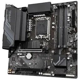 Материнська плата Gigabyte B760M GAMING X DDR4 (B760M GAMING X DDR4) (Socket 1700, Intel B760, Micro-ATX) Б/в - мініатюра 3