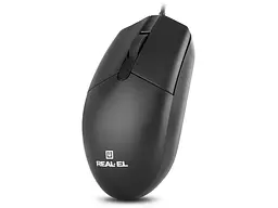 Миша REAL-EL RM-210 Black (EL123200036) - мініатюра 7