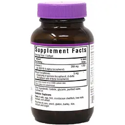 Вiтамiн Е Bluebonnet Nutrition натуральний 268 мг 50 капсул  - мініатюра 2