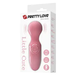 Вібромасажер Pretty Love Mini Stick Little Cute 12 см рожевий - мініатюра 8