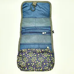 Косметичка несесер органайзер для косметики та туалетного приладдя Wash Bag синій - мініатюра 2