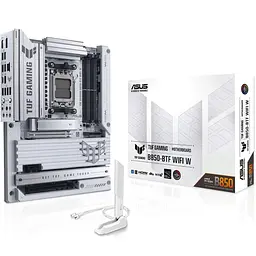 Материнська плата ASUS TUF GAMING B850-BTF WIFI WHITE (TUF GAMING B850-BTF WIFI W) (Socket AM5, AMD B850, ATX) - мініатюра 10