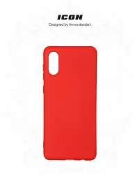 Чохол ArmorStandart ICON для Samsung A02 (A022) Chili Red - мініатюра 3