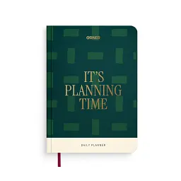 Планер-щоденник Orner "It's planning time" зелений