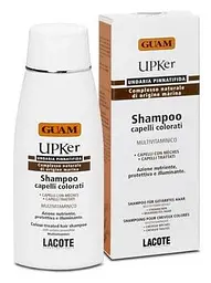 Шампунь для забарвленого волосся Guam UPKer Shampoo capelli colorati 200 мл - мініатюра 2