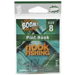 Гачок для мирної риби BOOM Pint Hook №8 (9 шт/уп) (BN)