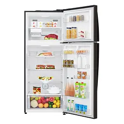 Холодильник із верхньою морозильною камерою LG GC-H502HBHZ чорний (GC-H502HBHZ) - мініатюра 3