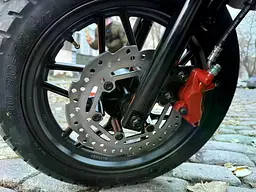 Електроскутер Двомісний Crosser V3 (2500W, 72V/35Ah) Коричневий - мініатюра 8