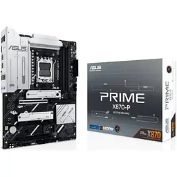 Материнська плата Asus AM5 Prime X870-P, X870, 4xDDR5, Int.Video (CPU), 2xSATA3, 4xM.2, 1xPCI-E 5.0x16, 2xPCI-E 4.0x16, Realtek 7.1, Realtek 2 - мініатюра 2