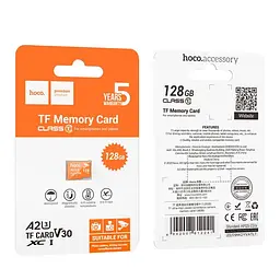 Карта пам'яті Hoco microSD (TF) ultra-high-speed surveillance camera memory card 128GB CL10 - мініатюра 2