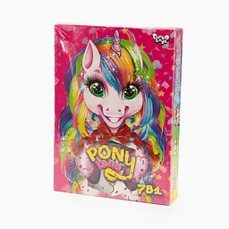 Креативна творчість Danko Toys Pony Land 7 в 1 PL-01-01U Рожевий (2000903607373)