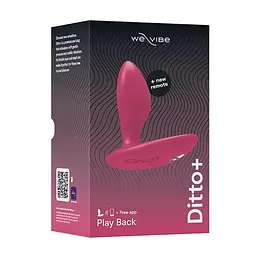 Анальна смарт-вібропробка We-Vibe Ditto+ Cosmic Pink з пультом ДУ We-vibe SX0519 99274 - мініатюра 10
