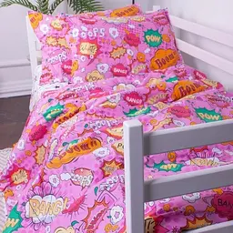 Простирадло MirSon Kids Time Бязь, 17-0512, Bombs pink - мініатюра 7