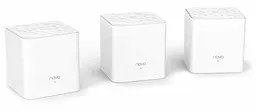 MESH-система Tenda mesh Nova MW3 AC1200 3Pcs White 802.11ac (MW3-KIT-3) - мініатюра 1