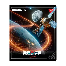 Зошит Yes Space expedition 12 аркушів лінія (767512), в асортименті - мініатюра 6