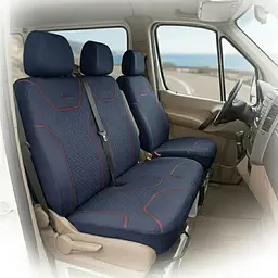 Чохли універсальні MILEX Classic для bus 2+1 A поліестер Темно - Сині