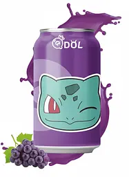 Газований напій Qdol Pokemon Grape Bulbasaur 330 мл - мініатюра 2