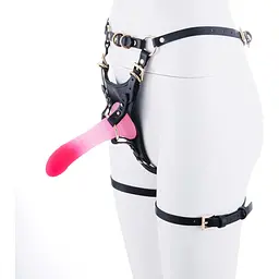 Страпон Lockink Sevanda Queen Sheba Strapon - Pink Dildo