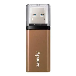 USB флеш накопичувач Apacer 128GB AH25C Classical Bronze USB 3.2 (AP128GAH25CJ-1)