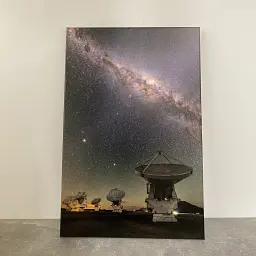 Інтер'єрна картина Телескоп ALMA, астрономія, космос, 60×43 см (id0565) - мініатюра 4