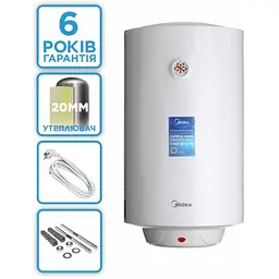 Водонагрівач Midea D80-15F1(W) білий - мініатюра 8