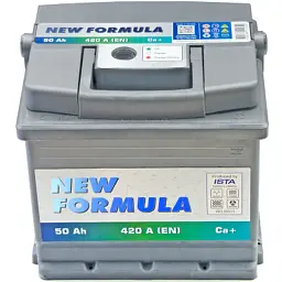 Акумулятор автомобільний NEW FORMULA 50Ah Ев (-/+) 420EN (5502204209) - мініатюра 2