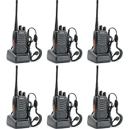 Портативна рація Baofeng BF-888S Six Pack комплект 6 шт (2200000758996)