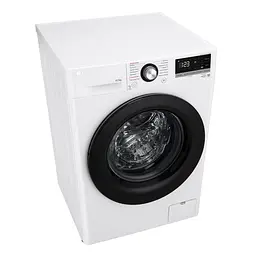 Пральна машина LG фронтальна, 10,5кг, 1400, A+++, 57см, дисплей, пара, інвертор, білий (F4V3RS6WW) - мініатюра 7