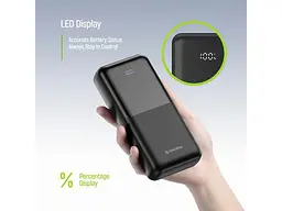 Зовнішній акумулятор (Power Bank) ColorWay DigiPower 20000mAh Black (CW-PB200LP01BK) - мініатюра 6