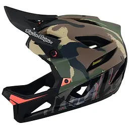 Велошолом Troy Lee Designs Stage Helmet Signature Camo Army Green XS/S (1106-115545011) - мініатюра 4