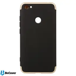 Панель BeCover Super-protect Series для Xiaomi Redmi Note 5A Black-Gold (701869) - мініатюра 2