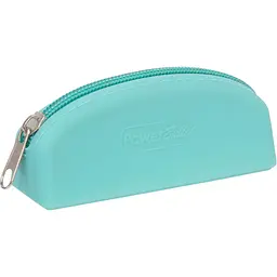 Сумка для зберігання секс-іграшок PowerBullet Silicone Storage Zippered Bag Teal
