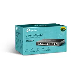 Комутатор керований, мережеве обладнання, TL-SG108E TP-LINK - мініатюра 5