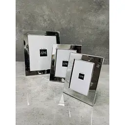 Фоторамка J-Line металева дзеркальна 10х15 см срібляста (93205) - мініатюра 2