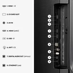 LED-телевізор Hisense 55A6S (7263481) - мініатюра 7