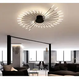 Стельова Led люстра Art BO-5251/42BK - мініатюра 5