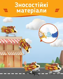 Ігрова фігурка-трансформер Super Wings Transforming Золотий Хлопчик Golden Boy det0018358 - мініатюра 6