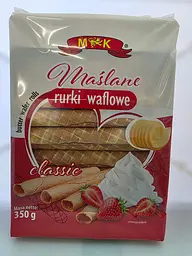 Трубочки вафельні MK Maslane rurki waflowe 350 г