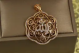 Кулон Xuping Jewelry Вишуканий Коран 3,2 см золотистий