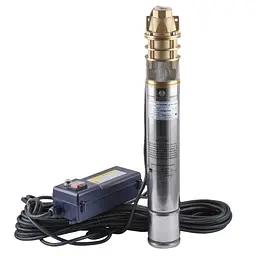 Насос вихровий свердловинний Optima 3SKm100 PRIME + кабель 20 м + пульт (23373) - мініатюра 1