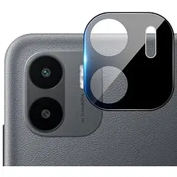 Захисне скло на камеру DK 3D Color Glass для Xiaomi Poco C50 015613 black