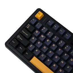 Ігрова механічна клавіатура AULA F75 / Три режими підключення / Greywood V3 Switch / Dark Blue - мініатюра 4