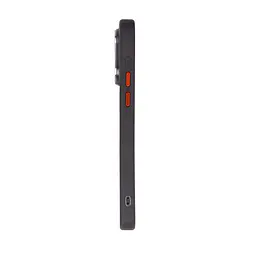 Чехол для Apple iPhone 15 Pro Max, Unit MagSafe SE, черный, с защитой камеры, магсейф, противоударный, магнитный, панель-накладка с MagSafe, с поддержкой беспроводной зарядки, TPU+PC, защита всего корпуса, ударопрочный, ArmorStandart (ARM75363) - мініатюра 4