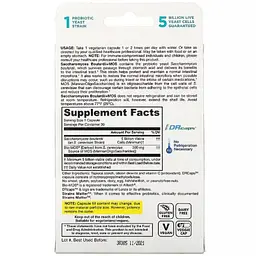 Комплекс пробіотиків Jarrow Formulas Сахароміцети Буларді 30 капсул - мініатюра 2