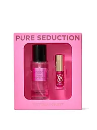 Подарунковий набір спрей + блиск Victoria's Secret Pure Seduction Mist & Kiss Two-Piece Gift Set