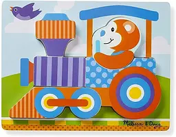 Дерев'яний пазл Melissa&Doug Транспорт, 22 елементи (MD30133) - мініатюра 4