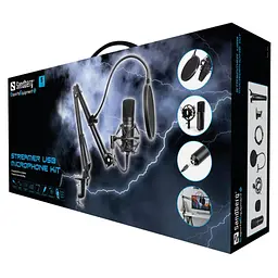 Мікрофон Sandberg Ігровий стрім мікрофон Sandberg Streamer Kit USB, кабель 2,5м. (126-07) - мініатюра 3